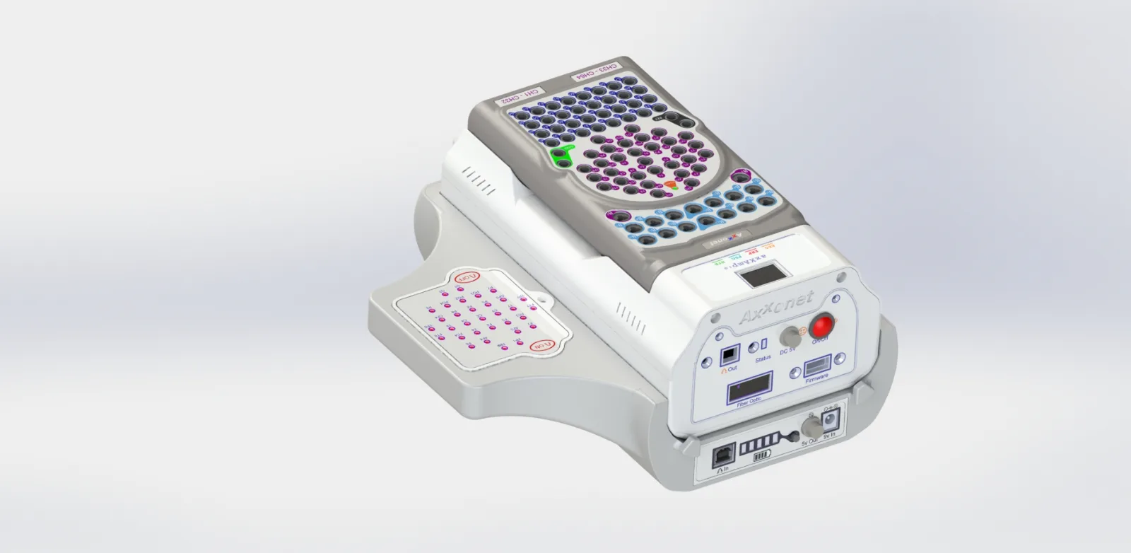 XAmp EEG amplifier and docking station